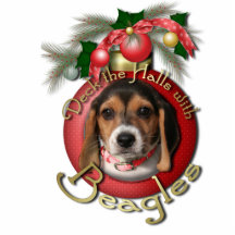 Weihnachten - Plattform die Hallen - Beagles Photoausschnitte