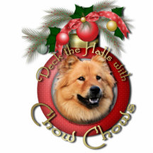 Weihnachten - Plattform die Hallen - Chow-Chow - C Foto Skulptur