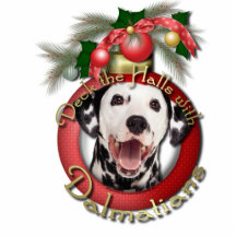 Weihnachten - Plattform die Hallen - Dalmatiner Photo Figur