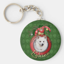 Weihnachten - Plattform die Hallen - Eskies Schlüsselanhänger