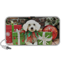 Weihnachten - ShihPoo - Brooklyn Reise Speaker
