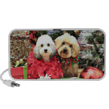 Weihnachten - ShihPoo - Sophie und Twix Mp3 Speaker