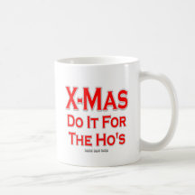 Weihnachten tun es für Hos Tasse