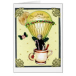 Weihnachtsballon Greetting Karte