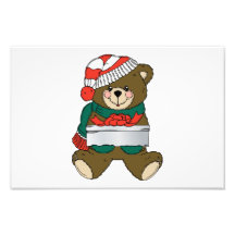 Weihnachtsbärn-Cartoon Photo