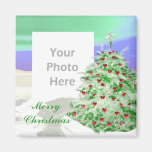 Weihnachtsbaum der Herzen (Fotorahmen) Magnete