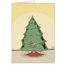Weihnachtsbaum Karte