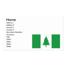 Weihnachtsbaum-Visitenkarte