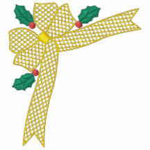 Weihnachtsbogen gesticktes Hemd Bestickte Polos