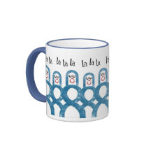 WeihnachtsCarolers Kaffee Tassen