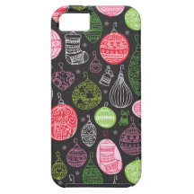 Weihnachtsdekorationsmuster-Entwurf iphone 5 Schutzhülle Fürs iPhone 5