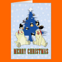 WeihnachtsEisbären karten