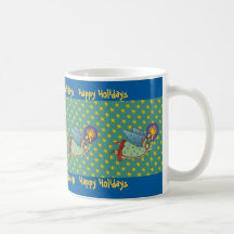 Weihnachtsengel Kaffeetasse
