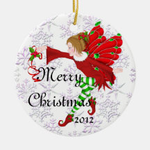 Weihnachtsfee-Verzierung Ornament