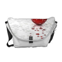 Weihnachtsfeiertags-Sterne Kuriertasche