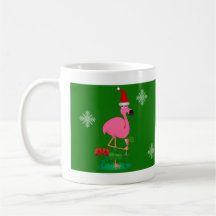 Weihnachtsflamingo-Becher Tassen