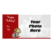 Weihnachtsfoto-Karten Photo Grußkarte