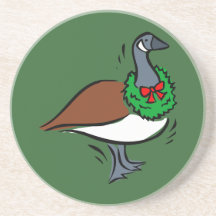Weihnachtsgans Bierdeckel