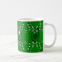 Weihnachtsgrüner Becher Kaffee Tassen
