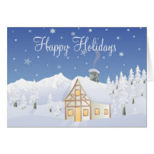 Weihnachtsgruß-Karte