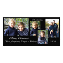 Weihnachtskarte Photo Karten