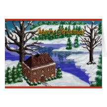 Weihnachtskarten-Kabine