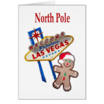 Weihnachtskarten-Lebkuchen M Nordpols Las Vegas
