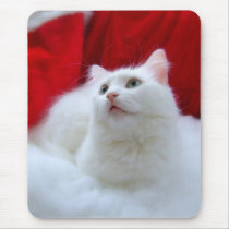 Weihnachtskatze mousepads