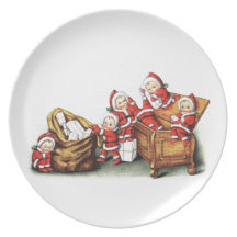 Weihnachtskinder Flache Teller