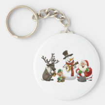 Weihnachtskrug-Band Keychain Schlüsselanhänger