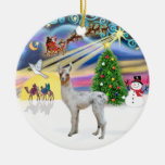 Weihnachtsmagie - Baby-Lama Ornament