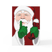 Weihnachtsmann kardiert kundenspezifische Weihnach