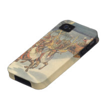Weihnachtsmann-Ren, das SpielwareWeihnachtsabend l Case-Mate iPhone 4 Hülle