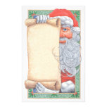 Weihnachtsmann-Weihnachten stationär Druckpapier