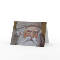 Weihnachtsmann-Weihnachtskarte