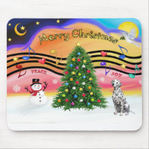 Weihnachtsmusik 2 - Dalmatiner Mousepads