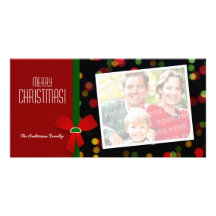 Weihnachtspersonalisierte Fotokarte