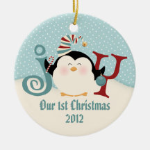 WeihnachtsPinguin-Freude Weihnachtsornament