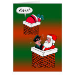 Weihnachtsräuber-Karte