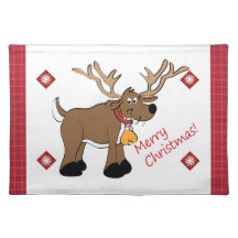 Weihnachtsren Tischsets