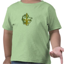 Weihnachtsrolle-Lilien-Kleinkind-T-Shirt