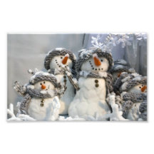 WeihnachtsSchneemann-Fotoerweiterung