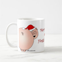 Weihnachtsschweine! Kaffee Tassen