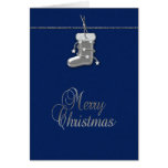 Weihnachtsstiefel - Gruß-Karte