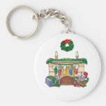 WeihnachtsStrümpfe Schlüsselanhänger