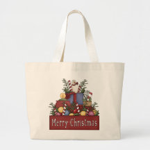Weihnachtssüßigkeit Tragetaschen
