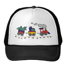 Weihnachtszug Baseballcaps