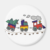 Weihnachtszug Magnete