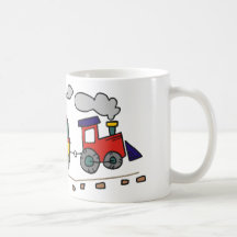 Weihnachtszug Tasse