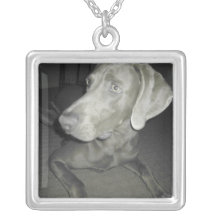 Weimaraner Halskette
